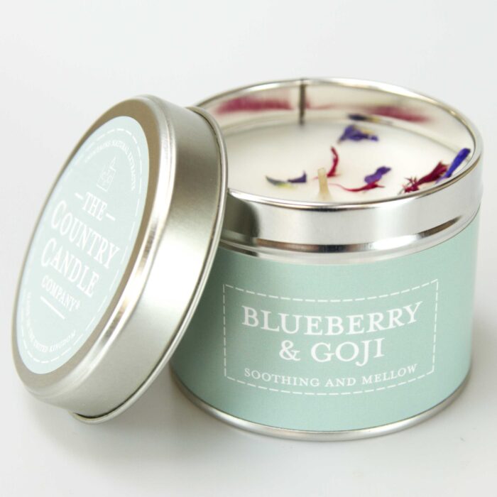 Blueberry & Goji Tin Candle