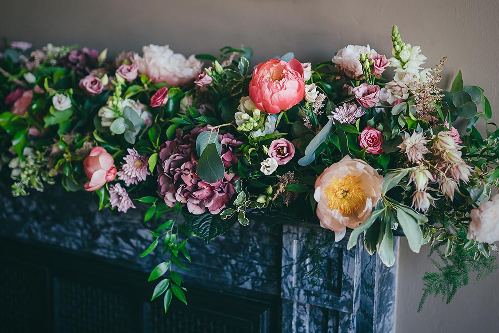 Wedding flowers photography by Joel Skingle