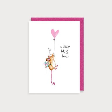 A Little Bit of Love Mouse Card