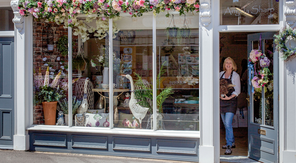 All Occasions Florists Of HOwden East Yorkshire Shop Front Angela Sharp