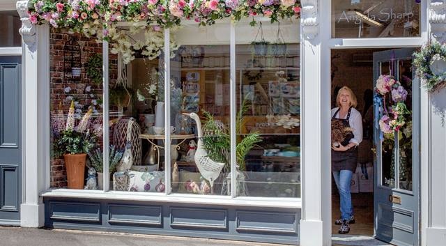All Occasions Florists Of HOwden East Yorkshire Shop Front Angela Sharp